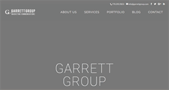 Desktop Screenshot of garrettgroup.com